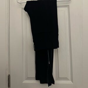 Worth black flare bottom pant